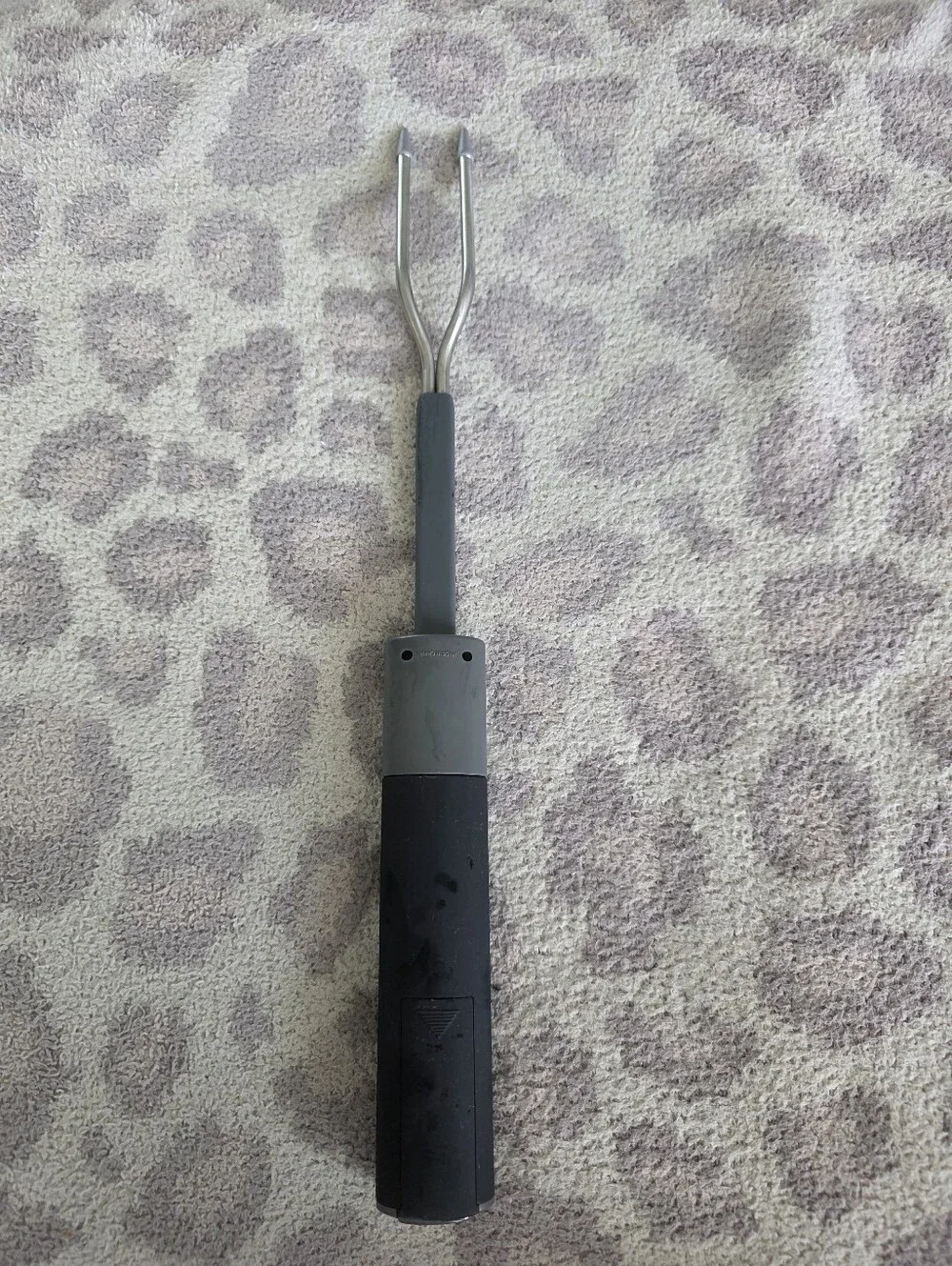 Brookstone Chef's Fork Digital Grill Thermometer Meat Stainless Steel Fork Cook